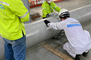 Rubber lined pipe