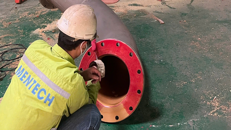 3D Spool rubber lined